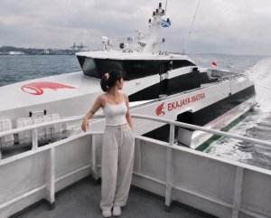 Instagram post by @mgee__ about Ekajaya Fast Ferry