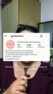 Instagram post by @a.her.stories about Get Her Form