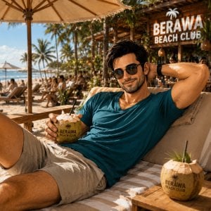 Instagram post by @alex.bali83 about Berawa Beach Club