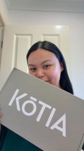 Instagram post by @_weekenddiaries about KŌTIA Skincare