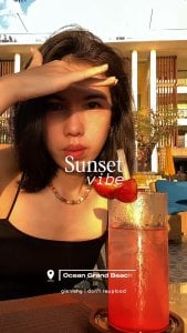 Instagram post by @glenishy about Ocean Grand Beach - Seminyak Bali