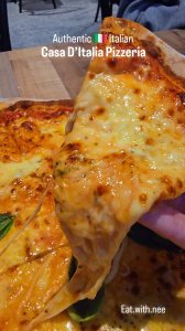 Instagram post by @eat.with.nee about CASA D'ITALIA PIZZERIA