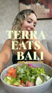 Instagram post by @islandgirl.nina about Terra Bali | Healthy Restaurant & Meal Plan