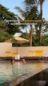 Instagram post by @baliinseconds about Ocean Grand Beach - Seminyak Bali