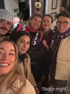Instagram post by @thisiscathdavies about The Queen's House Ice Rink