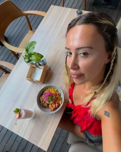 Instagram post by @unstoppable.nina about Terra Bali | Healthy Restaurant & Meal Plan