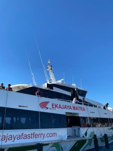 Instagram post by @lana__lau about Ekajaya Fast Ferry