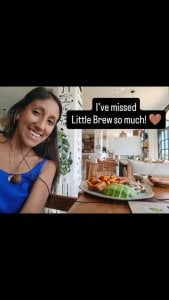 Instagram post by @isabeltumejorversion about Little Brew Cafe