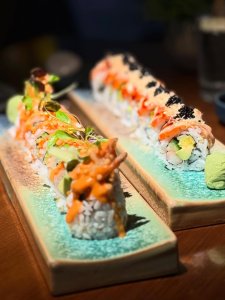 Instagram post by @comedinewithgem about Mizu Japanese Izakaya Restaurant