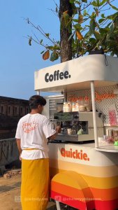 Instagram post by @windy.sm about Quickie Coffee