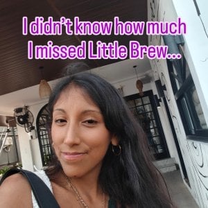Instagram post by @isabeltumejorversion about Little Brew Cafe