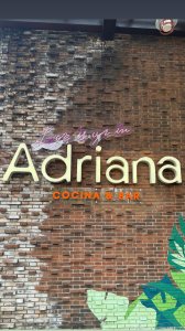 Instagram post by @pearltravelss about Adriana Cocina & Bar