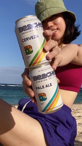 Instagram post by @glenishy about Beaches Brewing Co. Bali