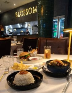 Instagram post by @analienonearth__ about Blossom Steakhouse